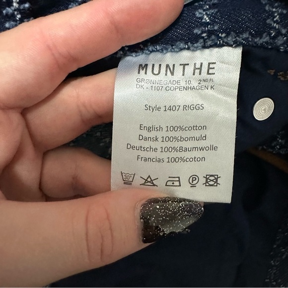 Munthe Riggs Patchwork Indigo Boyfriend Jeans - Picture 11 of 11